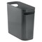 mDesign Plastic Small 1.5 Gal./5.7 Liter Trash Can with Built-In Handles
